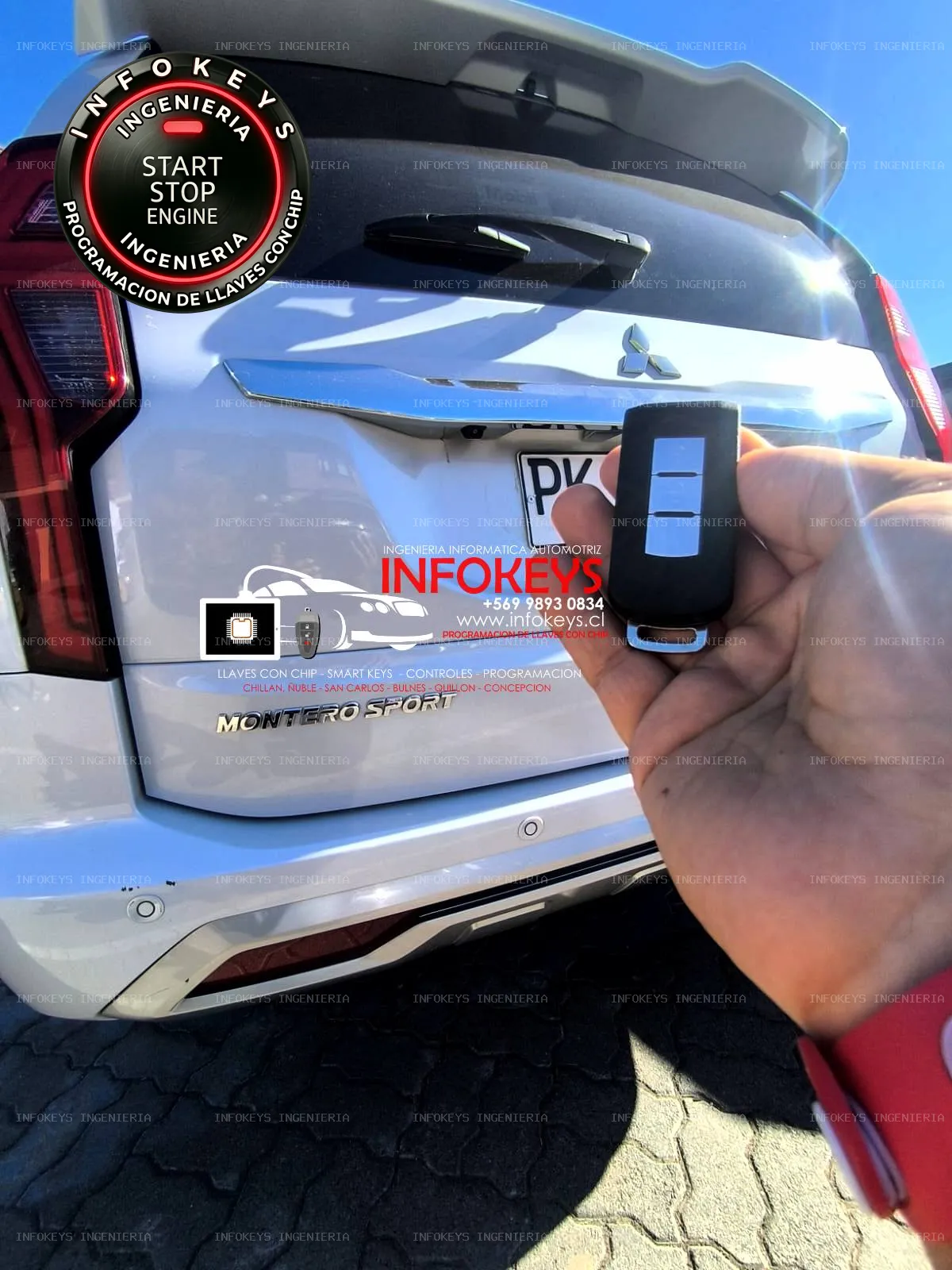 Mitsubishi Montero New Sport 2021: Precisión y Seguridad con Smart Key Modelo Original