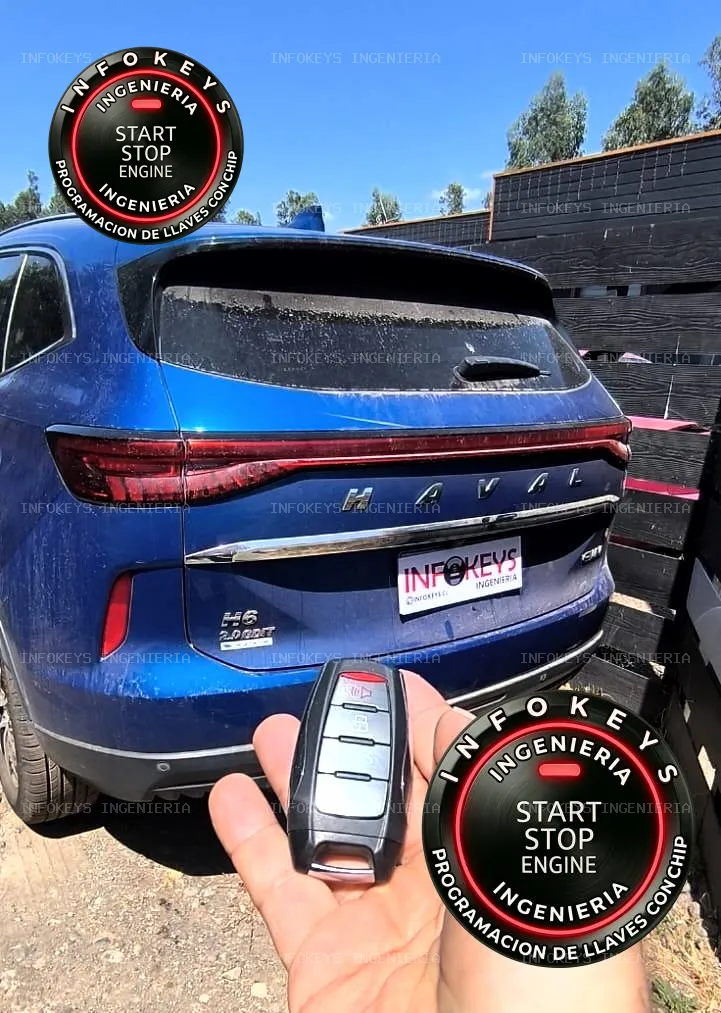 Programación de llave Smart HAVAL H6 2023