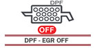 DPF EGR OFF